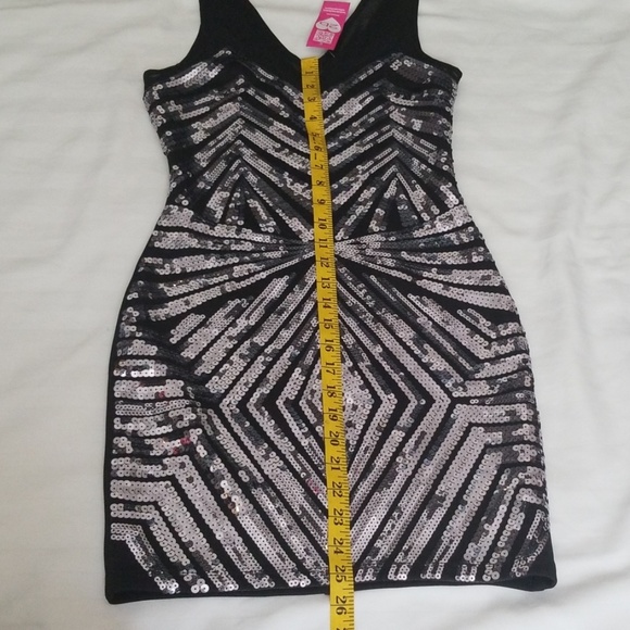NWT 2B Bebe Sleeveless Mini Dress - Picture 7 of 7